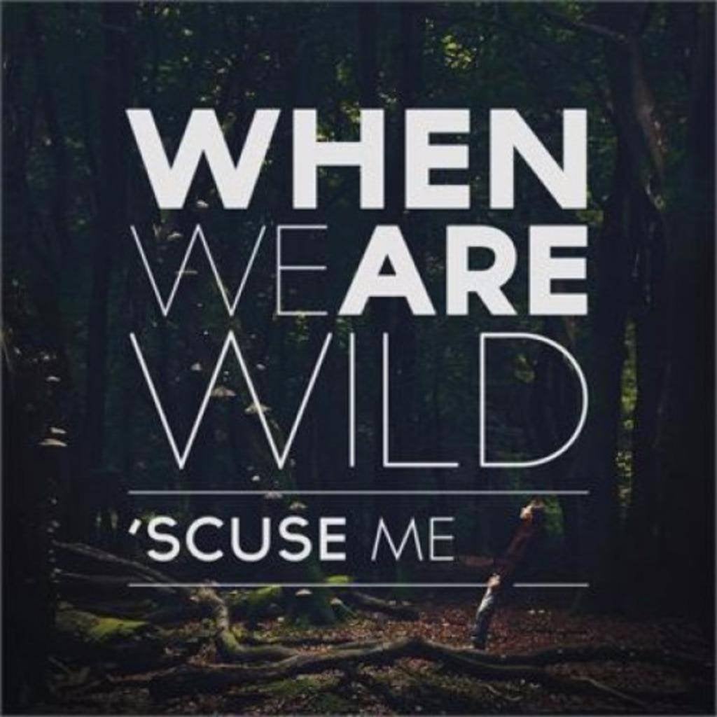 When We Are Wild - 'Scuse Me (PROMO), Ophalen of Verzenden, Zo goed als nieuw, Overige genres