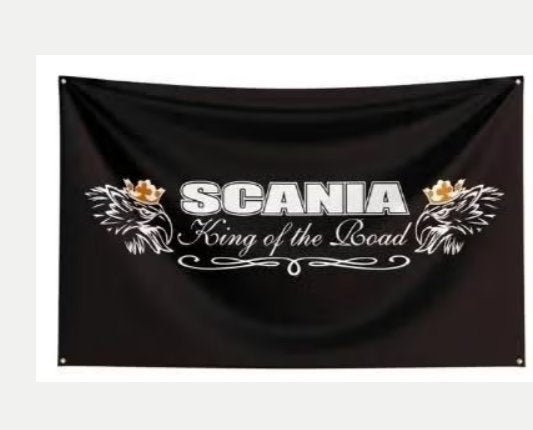 Grote vlaggen Scania (150x90cm), Diversen, Ophalen of Verzenden, Nieuw