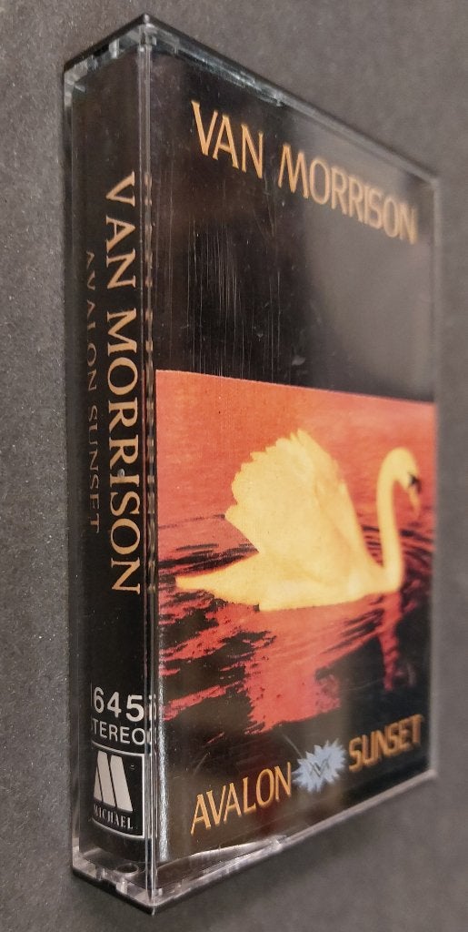 Van Morrison CASSETTE Avalon Sunset Indonesie, Gebruikt, 1 bandje, Ophalen of Verzenden, NvT