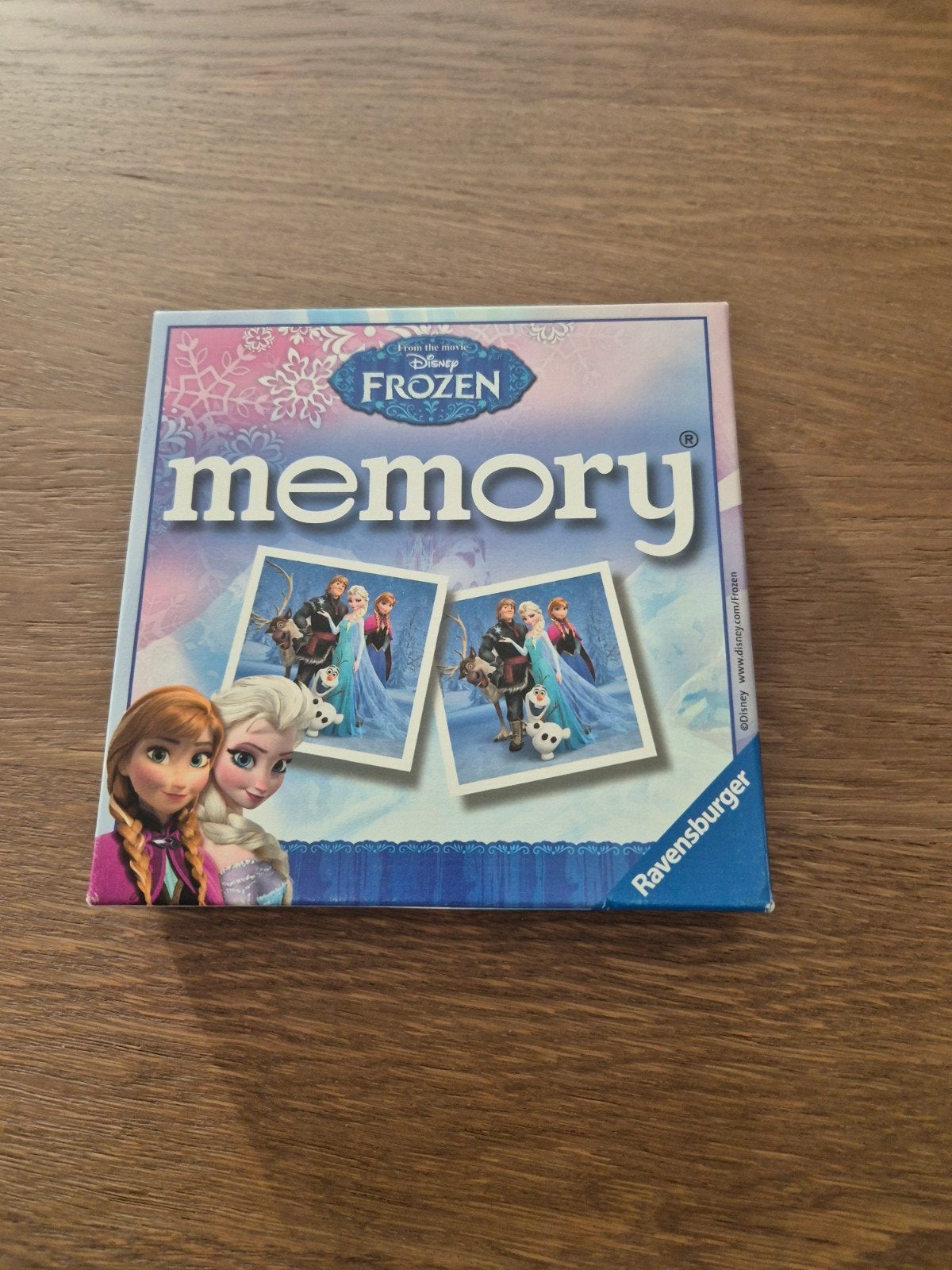 Disney Frozen Memory spel - Ravensburger, Drie of vier spelers, Ophalen of Verzenden, Gebruikt, Ravensburger
