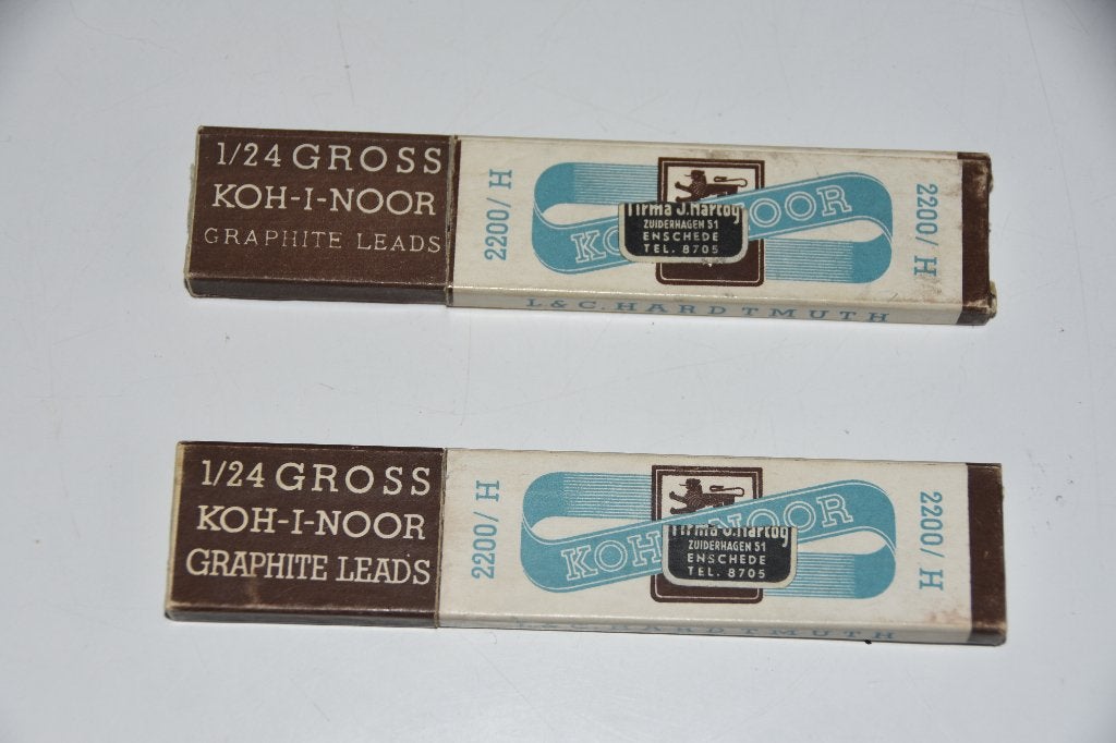 Oude Koh-I-Noor Graphite Leads vulpotlood vullingen 2200H, Ophalen of Verzenden