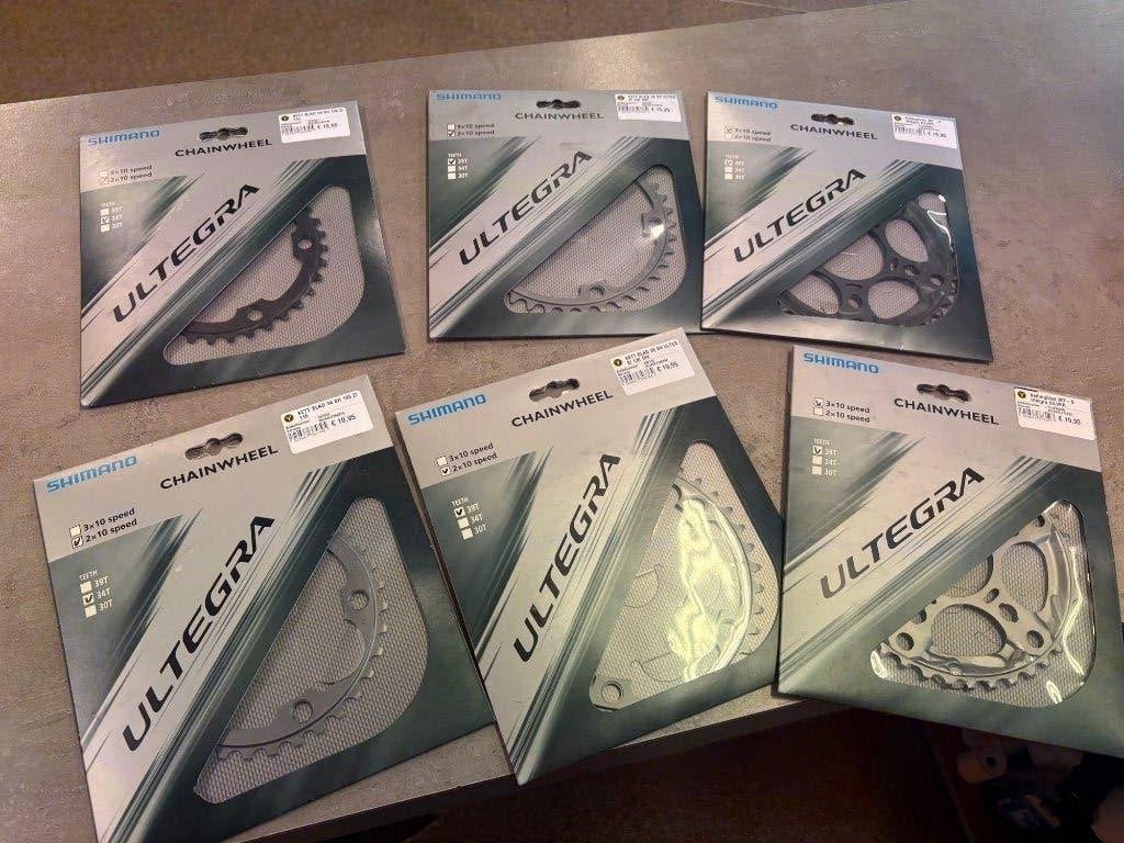 Shimano Ultegra fc6703 fc6700 fc6750 voortandwielen, Shimano, Ophalen of Verzenden, Farmsumerweg, Werkplaats@lambeck-tweewielers.nl