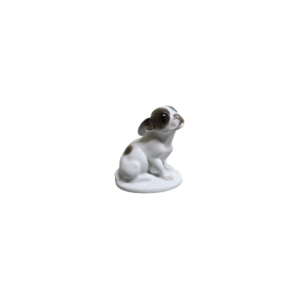 Frans porseleinen Bulldog puppy van Rosenthal, jaren 20, Ophalen of Verzenden, Zo goed als nieuw, Dier