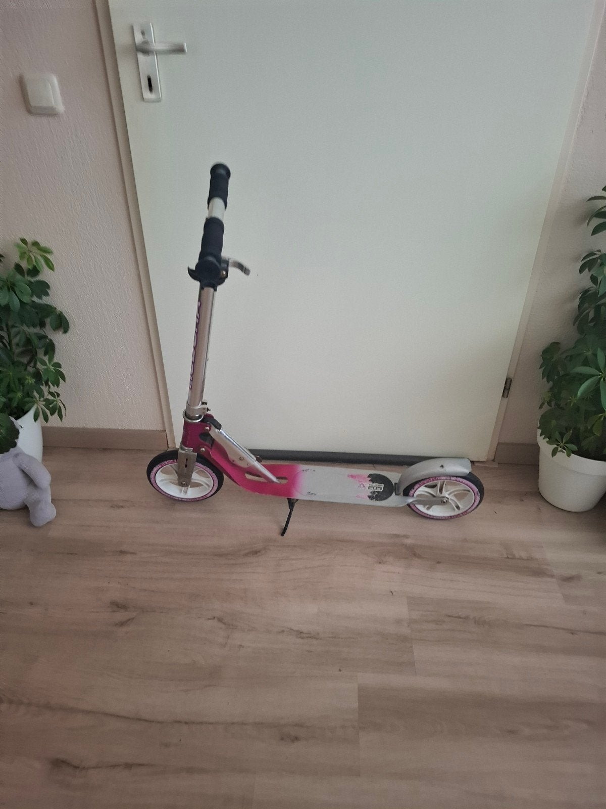 Hudora step roze/wit - Gebruikt, Fietsen en Brommers, Ophalen, Gebruikt, Gewone step, Hudora