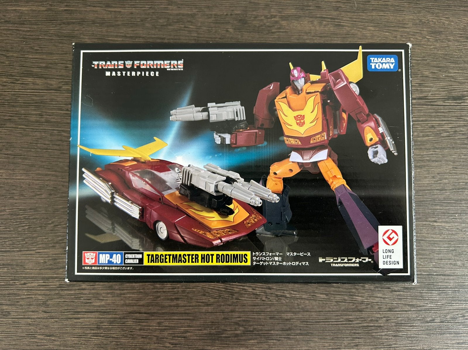 Transformers Masterpiece Targetmaster Hot Rodimus MP-40, Verzamelen, Transformers, G1, Ophalen of Verzenden, Zo goed als nieuw