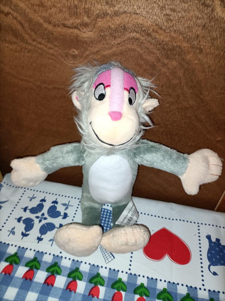 Wildlands Adventure Zoo Emmen aap knuffel 27 cm groot, Ophalen of Verzenden, Zo goed als nieuw, Overige typen