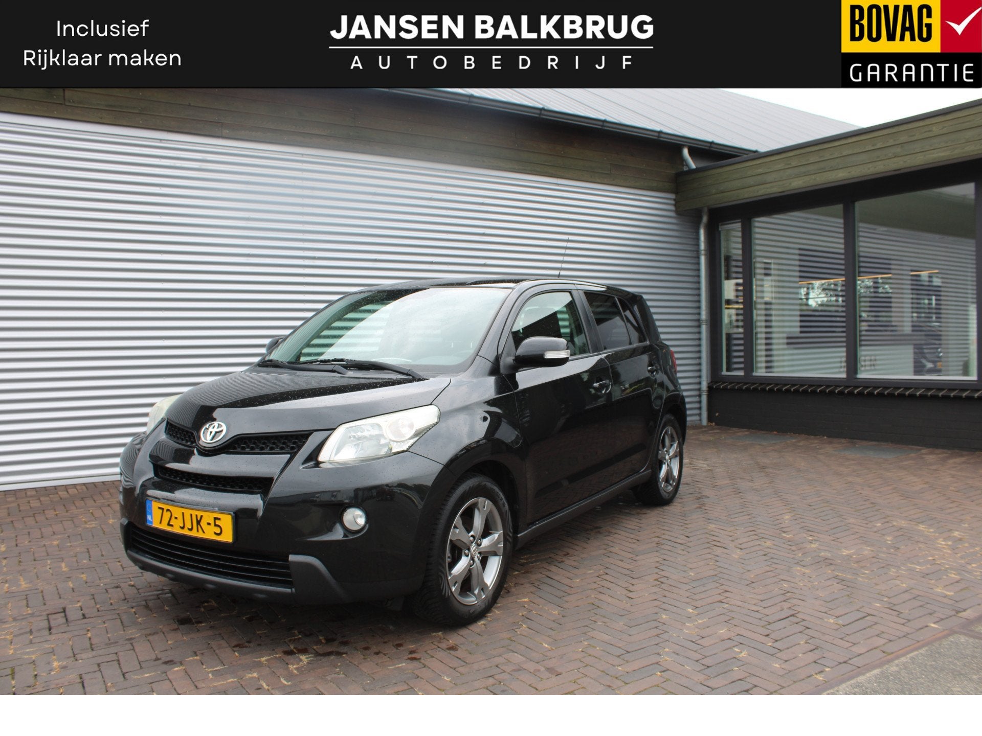 Toyota Urban Cruiser 1.3 VVT-i Dynamic (bj 2009), Auto's, Voorwielaandrijving, Gebruikt, Zwart, 4 cilinders