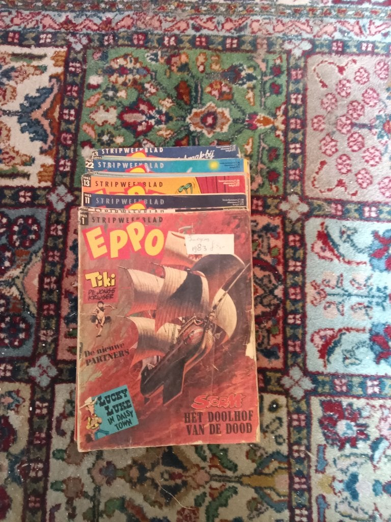 Eppo complete jaargang 1983, Boeken, Complete serie of reeks, Ophalen, Gelezen