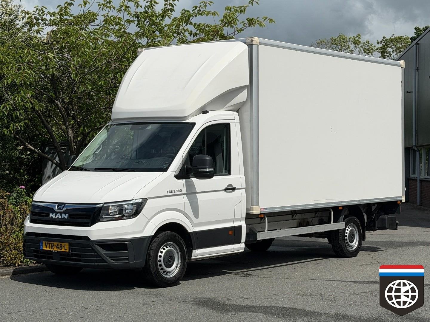 MAN TGE 3.180 AUTOMAAT - LAADKLEP - LUCHTGEVEERDE STOEL K198, Gebruikt, Euro 6, MAN, Origineel Nederlands