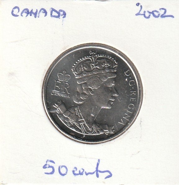 canada munten 50 cent 2002, Ophalen of Verzenden, Zo goed als nieuw