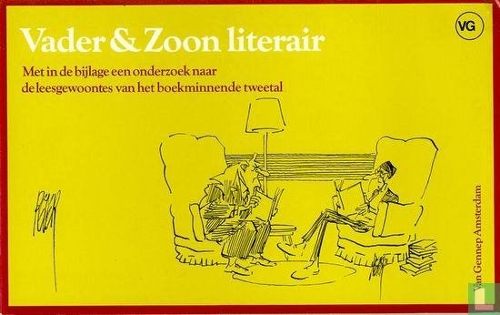 Vader & zoon literair van Peter van Straaten (1E DRUK 1987), Boeken, Stripboeken, Eén stripboek, Ophalen of Verzenden, Zo goed als nieuw