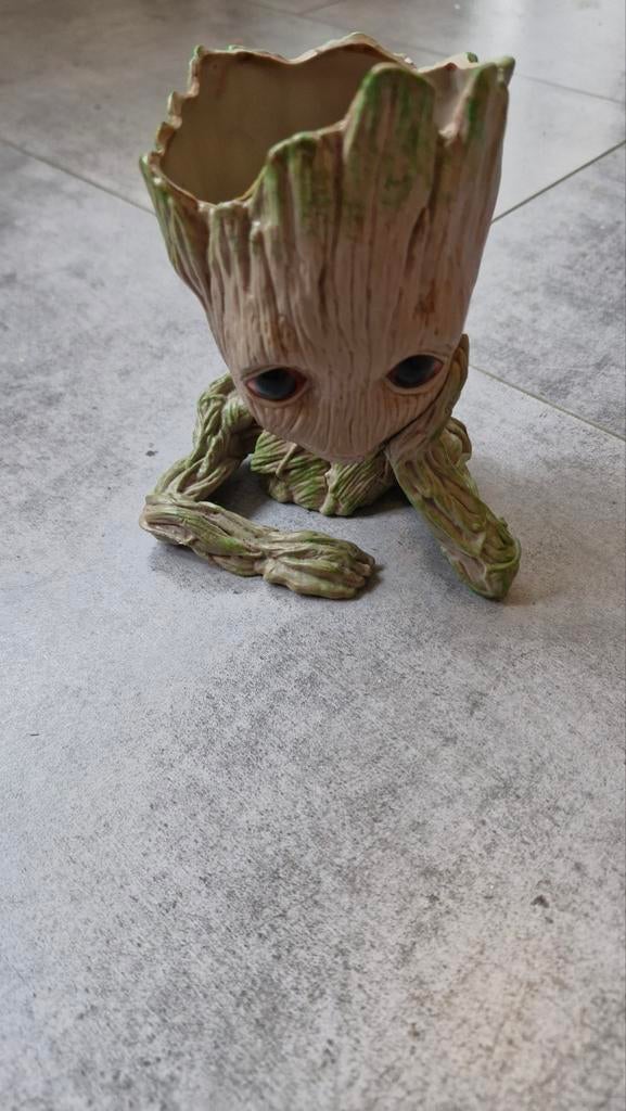 Baby Groot bloempot/pennenhouder, Meerkleurig, Overige stijlen, Kunststof, Ophalen of Verzenden