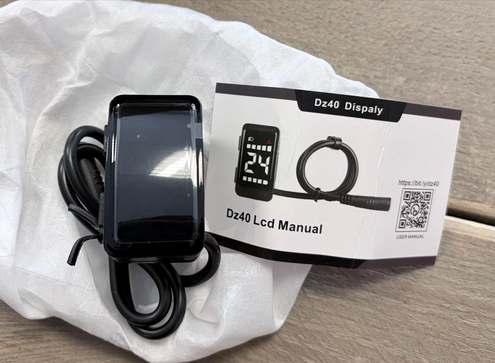 DZ40 LCD Display - 5-pins Vrouwtje voor E-bike, Fietsen en Brommers, Ophalen of Verzenden, Nieuw