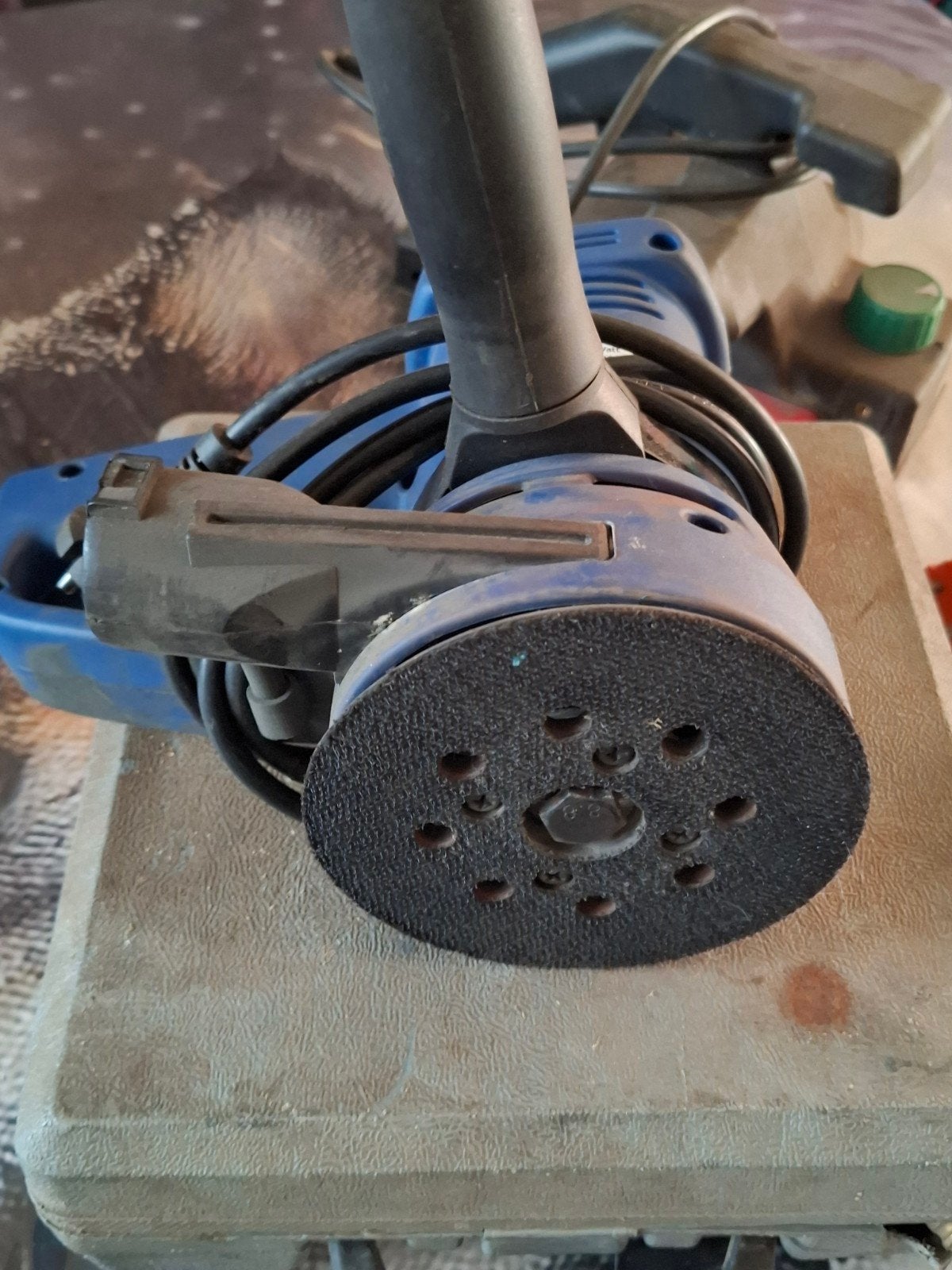 Topcraft TCR 4200 Excentrische Schuurmachine 420 Watt, Doe-het-zelf en Verbouw, Ophalen of Verzenden