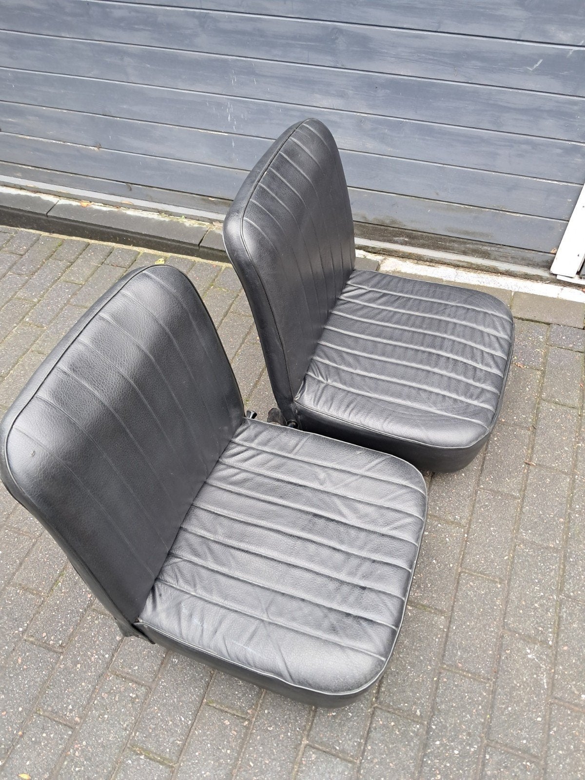 Classic Mini stoelen zwart, Auto-onderdelen, Ophalen, Gebruikt, Mini