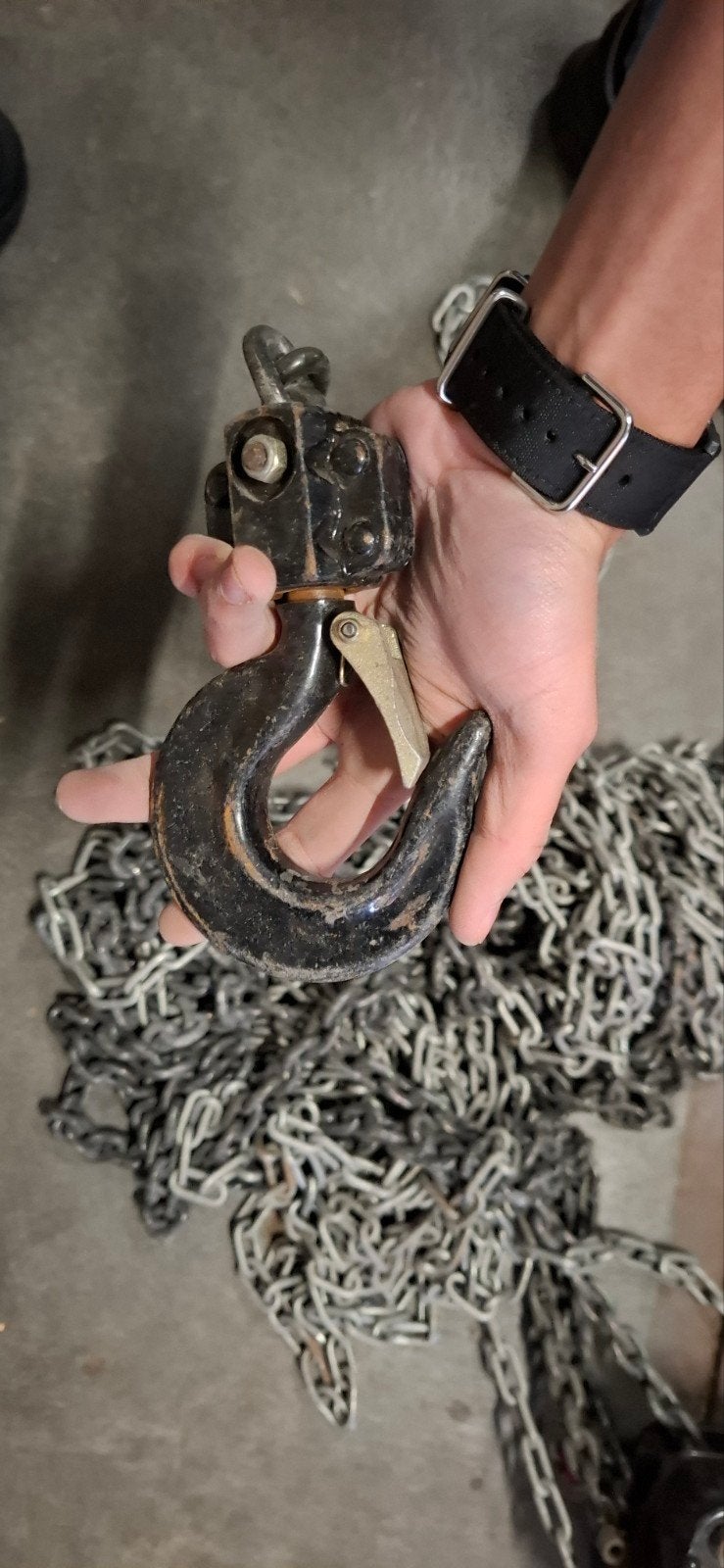 Lewis kettingtakel LCB-B10 met 1000 kg WLL, Ophalen of Verzenden