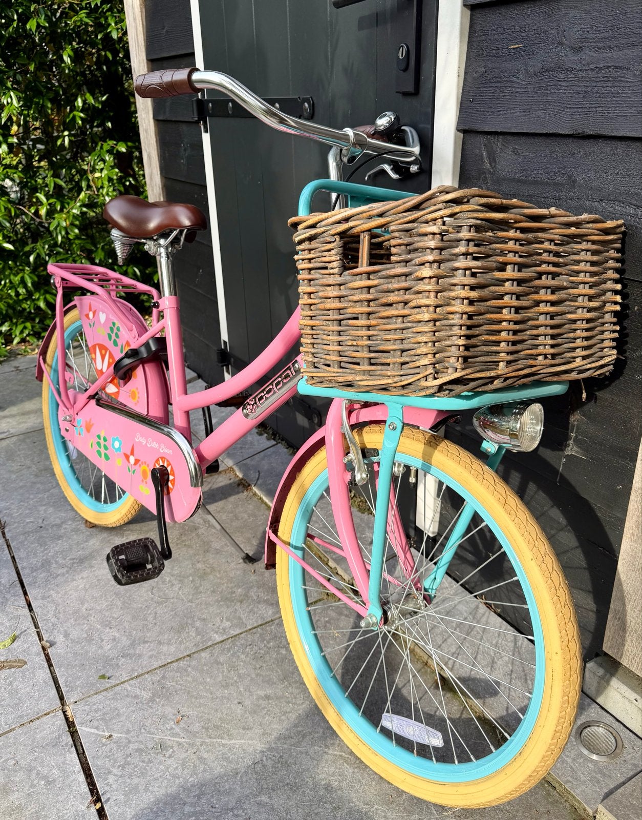 Foto 4 van Popal Daily Dutch Bloom 22 inch supernette meisjesfiets mand