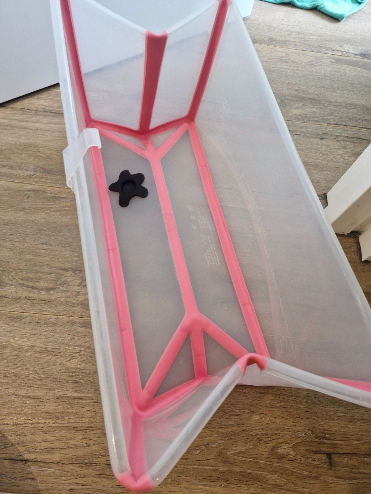Stokke Flexi Bath opvouwbaar babybadje - roze, Kinderen en Baby's, Badjes en Verzorging, Ophalen, Gebruikt, Badje, Overige merken