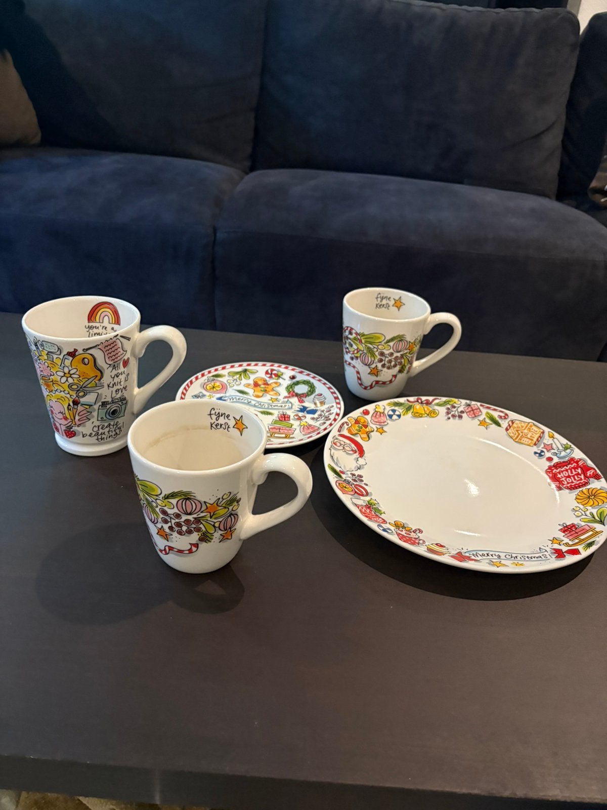 Blond Amsterdam servies–Merry Christmas+originele Blond mok, Ophalen of Verzenden