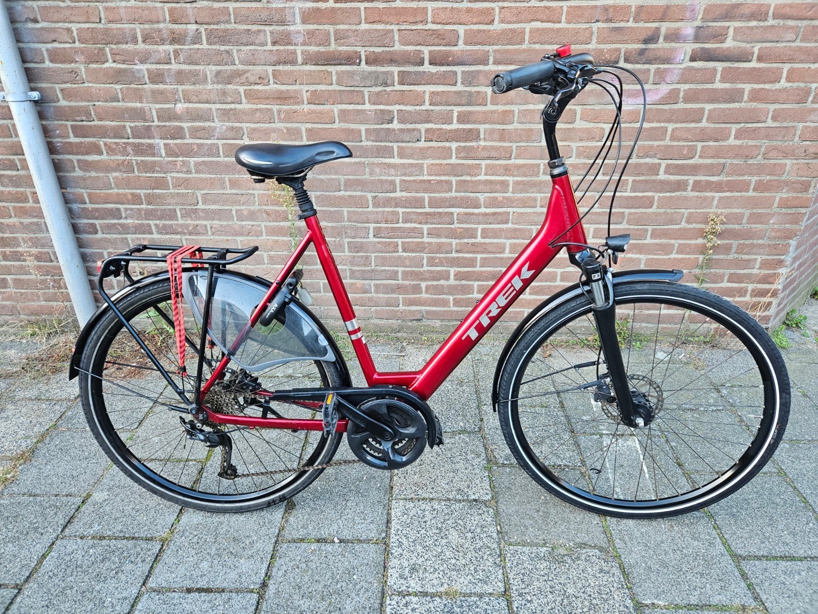 Trek damesfiets, Overige merken, Versnellingen, Zo goed als nieuw, Schijfrem