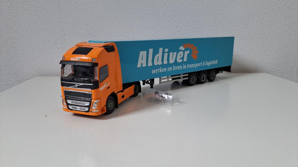 Liontoys Volvo FH16 Aldiver, Ophalen of Verzenden, Nieuw, Bus of Vrachtwagen, Lion Toys