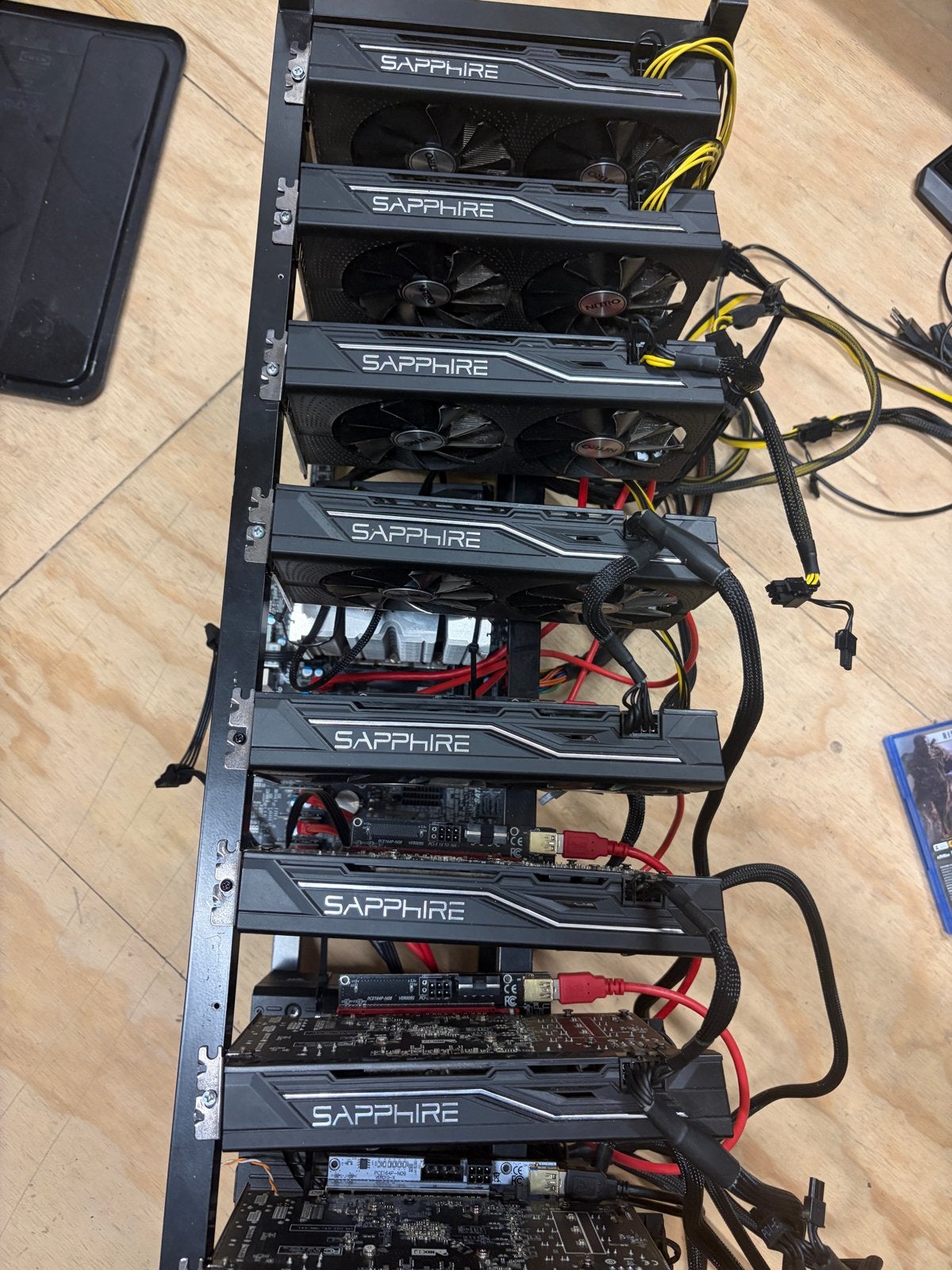 Grote partij Mining/Computer onderdelen - RX 470/570/480/580, Ophalen of Verzenden, Gebruikt