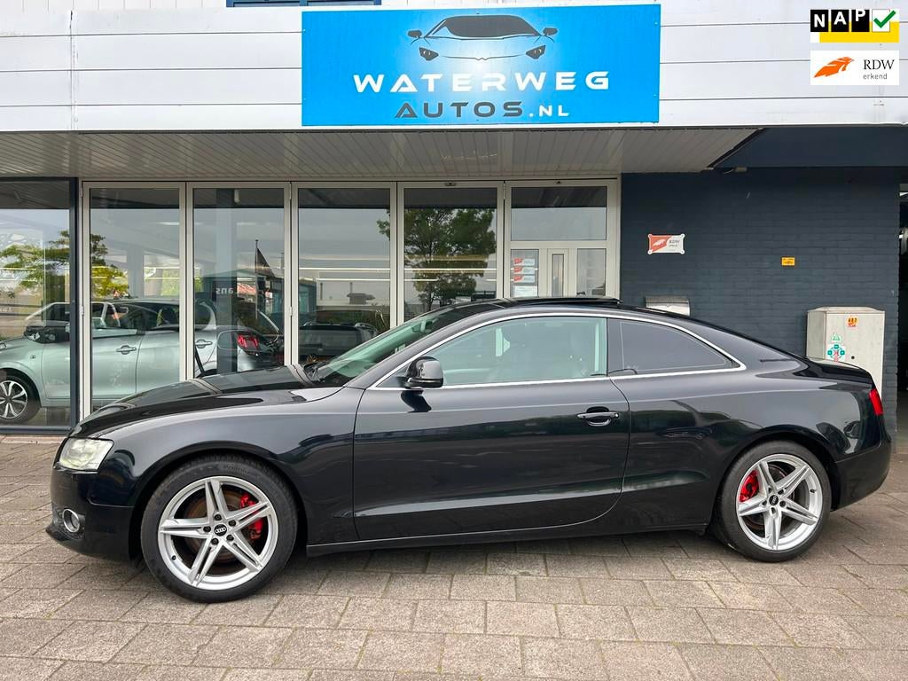 Audi A5 Coupé 1.8 TFSI Pro Line PANO|NAVI|CRUISE|ZWART LEDE, Voorwielaandrijving, 730 kg, 4 cilinders, 4 stoelen