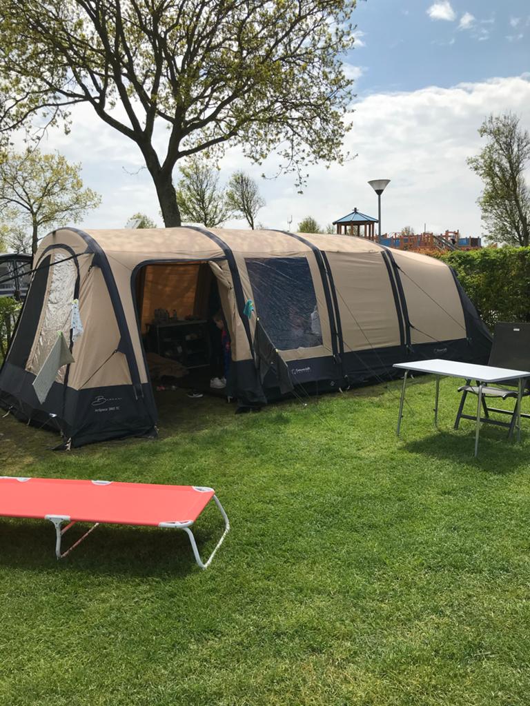 Bardani Airspace 380 TC 2021 - Zo goed als nieuw, Caravans en Kamperen, Ophalen, Zo goed als nieuw, Tot en met 5