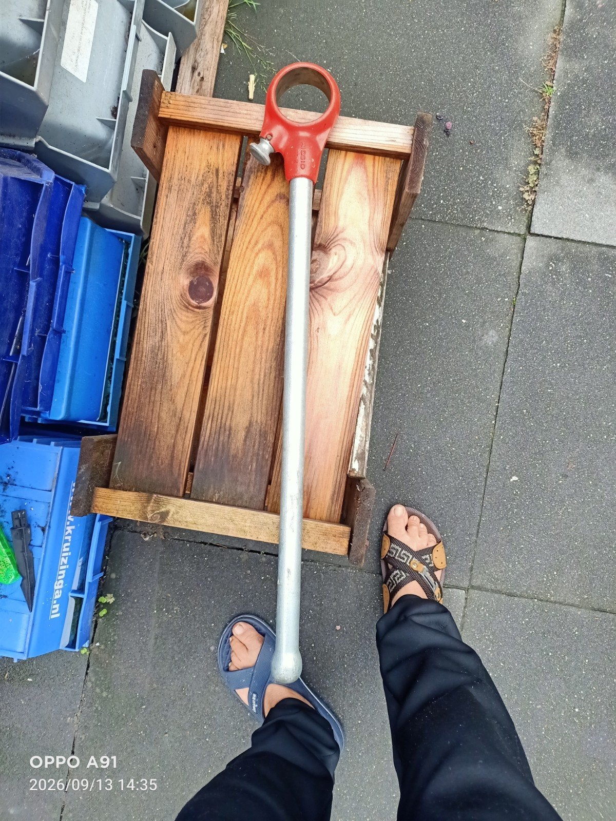Ridgid 111-R pijpsnijder, Ophalen of Verzenden, Gebruikt, Snijgereedschap, Ridgid