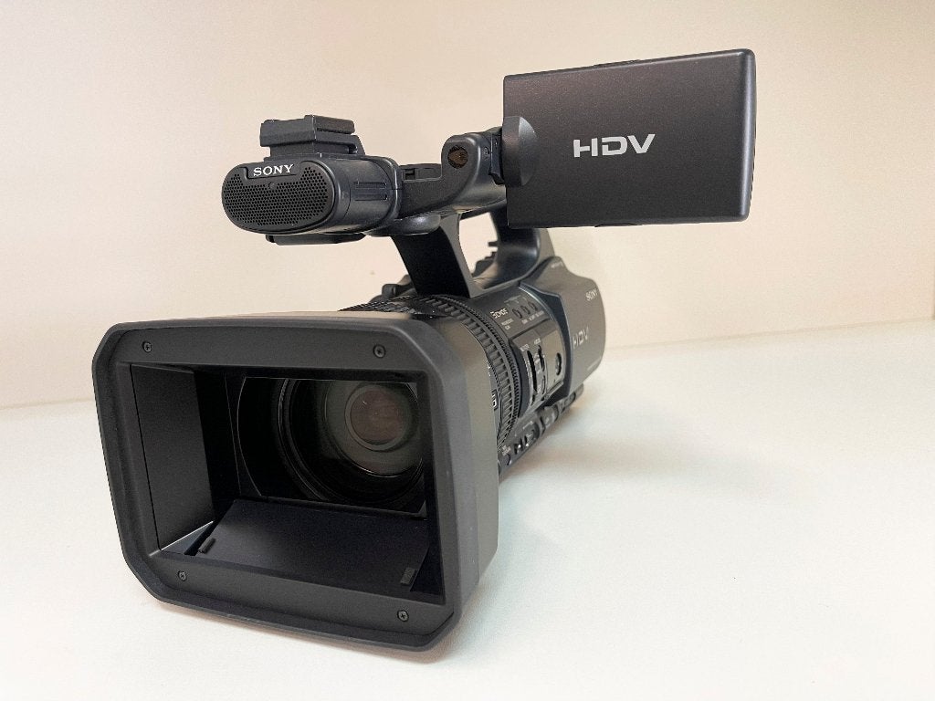 SONY HDR-FX1000E Professionele HDV/MiniDV camcorder met Doos, Audio, Tv en Foto, N, N, 20x of meer, Ophalen of Verzenden