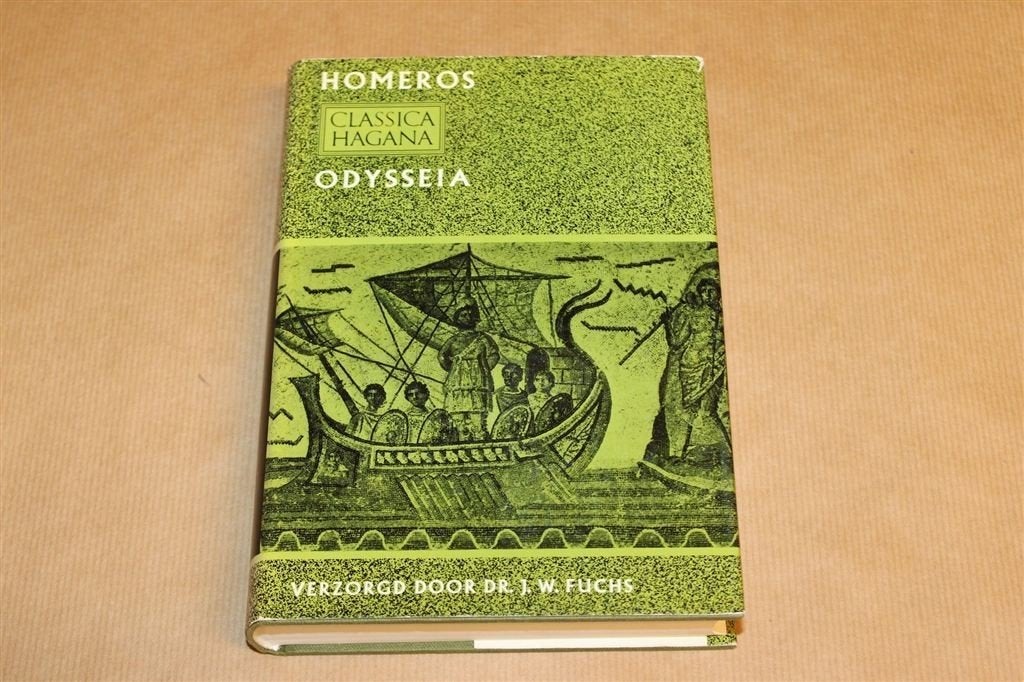 Odysseia Homerus — Grieks Origineel & Geïllustreerd [1966], Ophalen of Verzenden, Gelezen