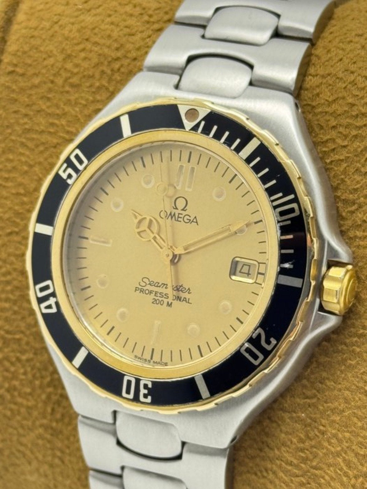 Omega Seamaster Professional 200M - Goud/Staal, Sieraden, Tassen en Uiterlijk, Horloges | Heren, Ophalen, Staal, Gebruikt, Staal