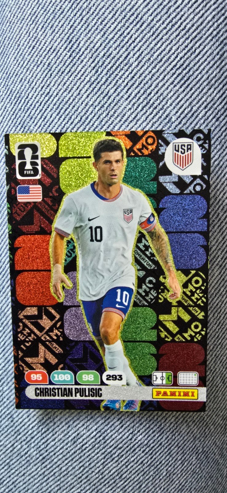 Christian Pulisic Panini Spelerskaart USA, Ophalen of Verzenden