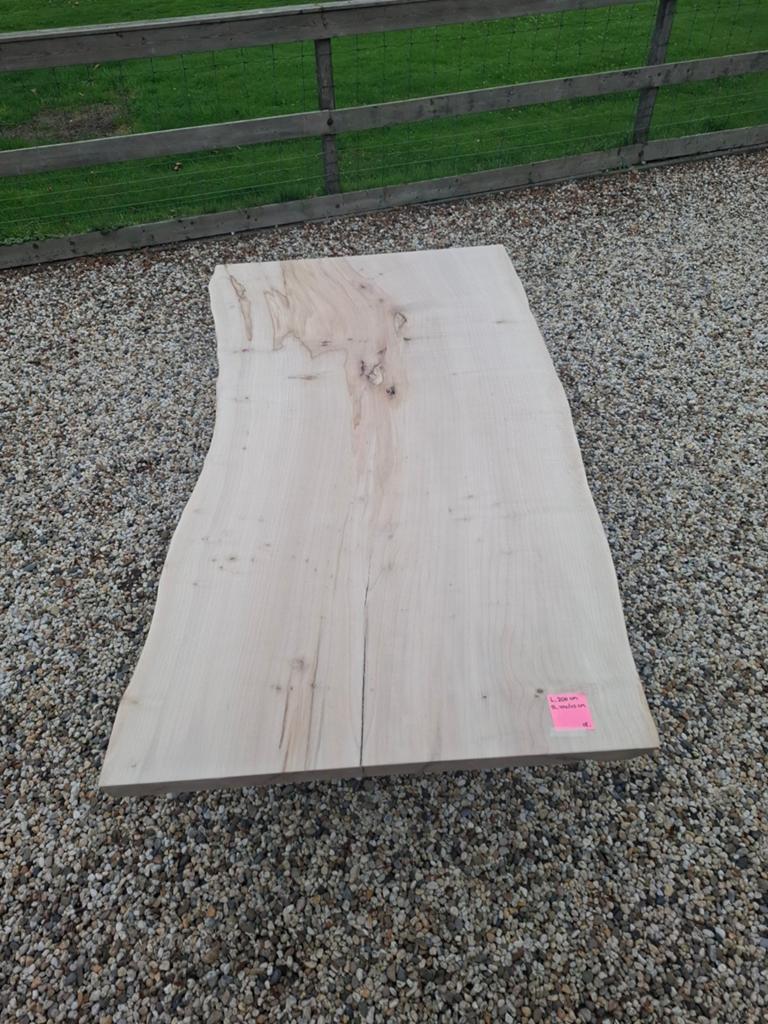 Mooie populierenhout schaaldelen / tafelblad, Ophalen, 50 tot 100 cm, Tafelblad, Rechthoekig