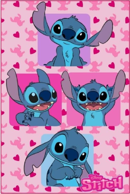 Stitch Vloerkleed Kinderkamer - Roze - Disney Tapijt, Kinderen en Baby's, Nieuw, Ophalen of Verzenden, Nvt, Nvt