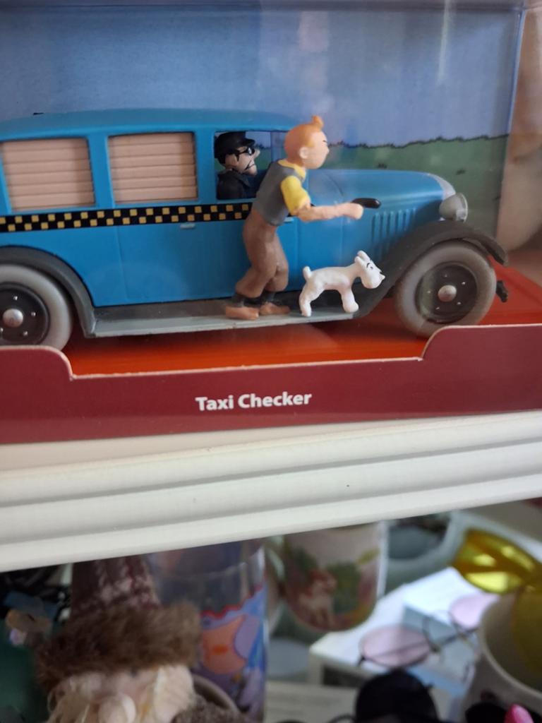 dit is een uniek auto van kuifje, Verzamelen, Ophalen, Kuifje, Nieuw, Beeldje of Figuurtje