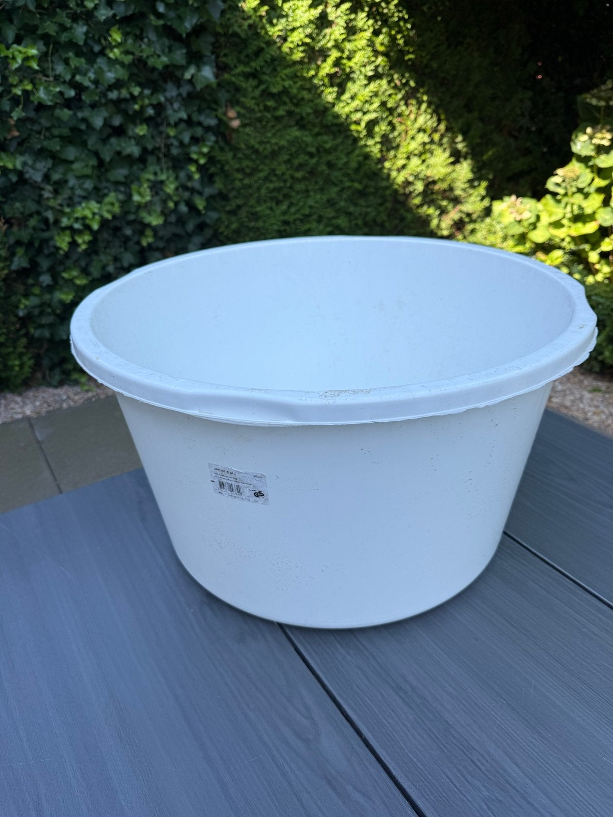 Witte speciekuip 65 liter - Gripline D, Ophalen, Gebruikt