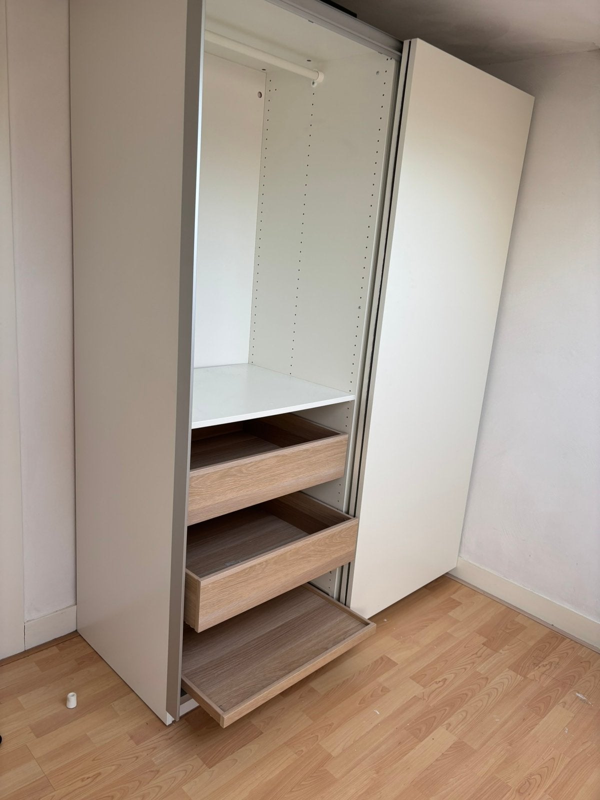 Ikea Pax Hasvik kast, Ophalen, Zo goed als nieuw, 50 tot 75 cm, 200 cm of meer