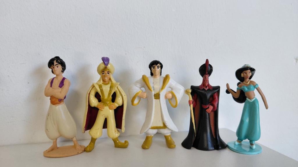 Aladdin poppetjes Disney, Ophalen of Verzenden, Zo goed als nieuw