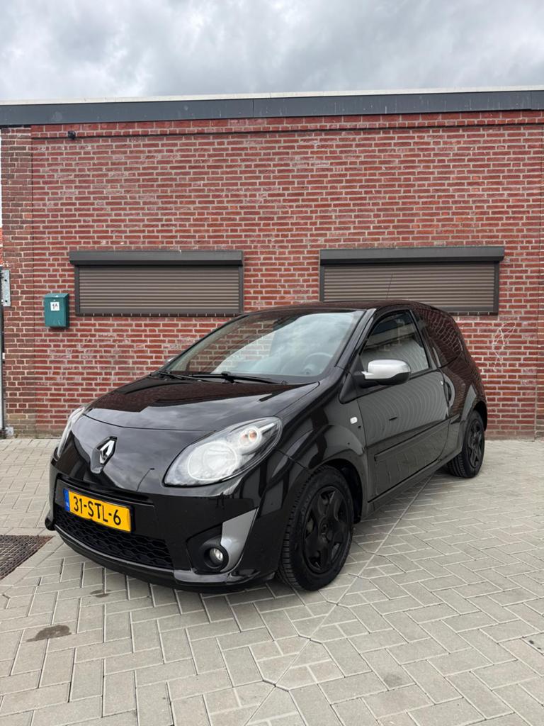 Renault Twingo 1.2 16V 2011 Zwart VOLLE JAAR APK, 839 kg, Twingo, 74 pk, 4 cilinders