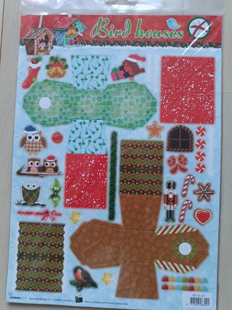 Maak je eigen bird house, Hobby en Vrije tijd, Kaarten | Zelf maken, Ophalen of Verzenden, Nieuw, Overige thema's, Overige typen