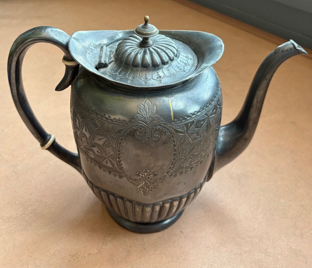 Antieke Victoriaanse theepot, Ophalen of Verzenden