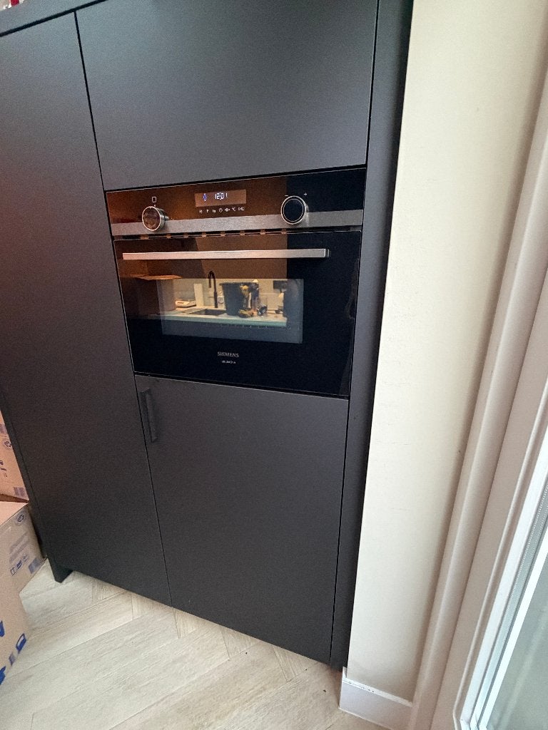 Siemens oven met magnetronfunctie, Ophalen, 45 tot 50 cm, Siemens, Inbouw