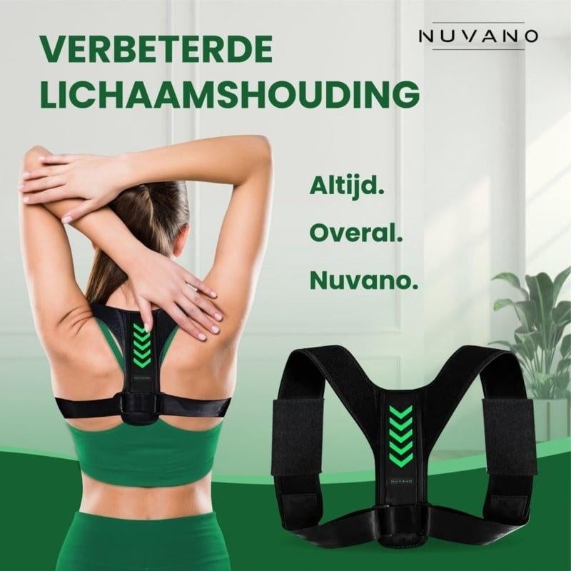 Nuvano postuur - rugbrace houding corrector, Nuvano, Nieuw, Ophalen of Verzenden, Nb