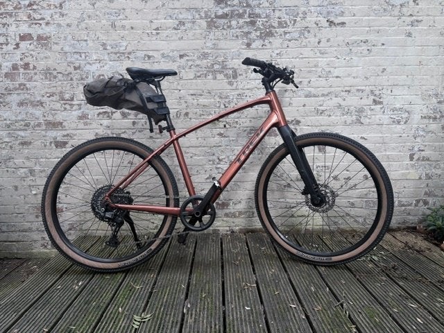 Trek Dual Sport large te koop, Minder dan 10 versnellingen, Gebruikt, Overige maten, Schijfrem