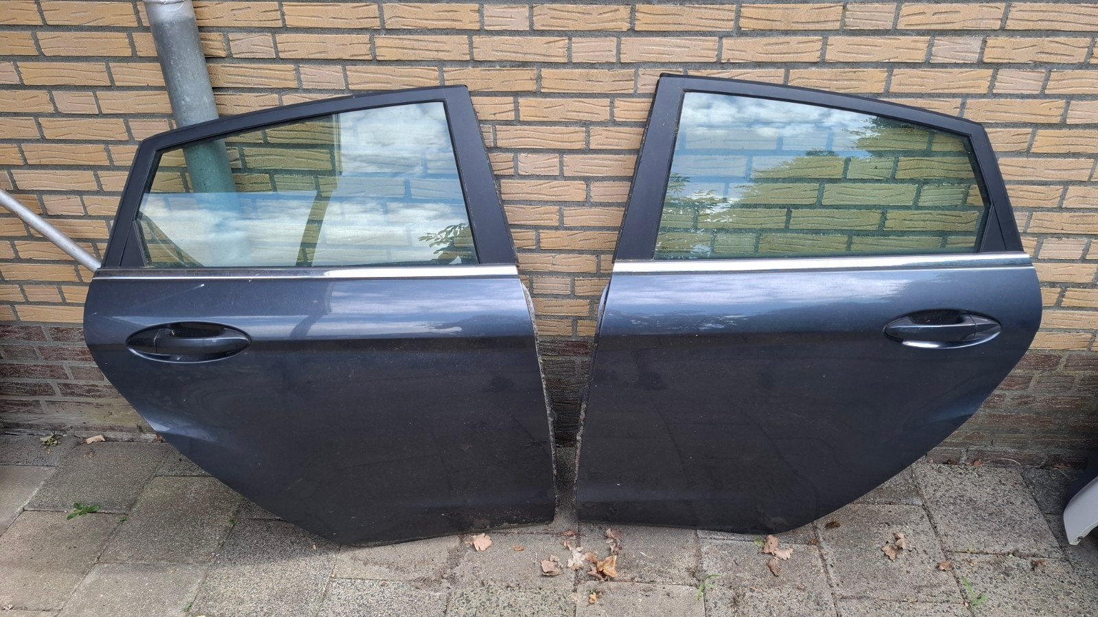 Te koop l  deur  ford fiesta2010  25euro, Ophalen, Gebruikt, Deur, Ford