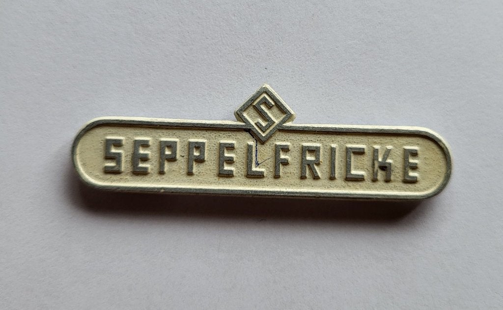 Seppelfricke Sanitair embleem logo, Gebruikt, Niet vindbaar, Niet vindbaar, Speldje of Pin