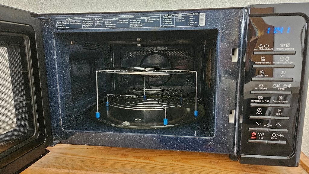 Samsung Smart Oven MC28H5015AK, Witgoed en Apparatuur, Magnetrons, Ophalen, Combimagnetron, Crisp, Gebruikt