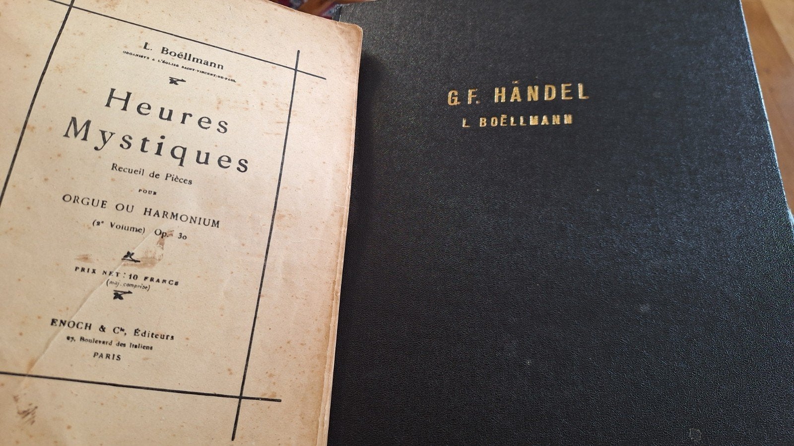 Muziekbundel Handel & Boëllmann voor Orgel en Piano, Muziek en Instrumenten, Ophalen