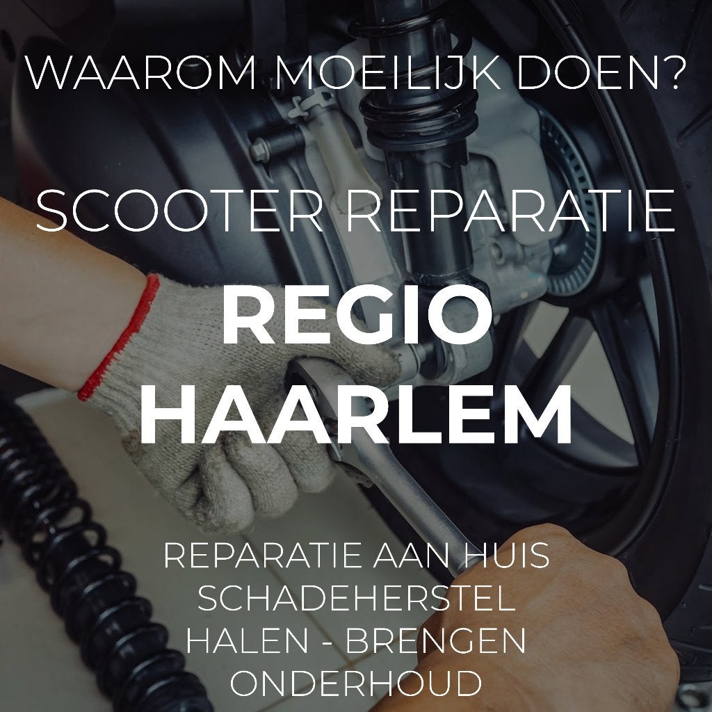 Scooter Reparatie Haarlem | Aan Huis & Haal-Breng, Snelservice, Brommerreparatie